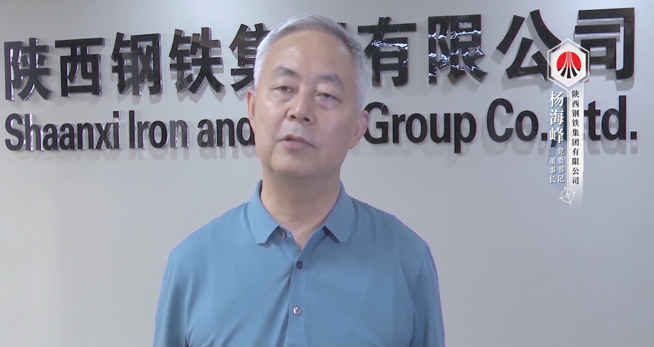 楊海峰 陜西鋼鐵集團(tuán)有限公司黨委書記、董事長兼總經(jīng)理